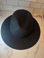 Universal Thread Womens Felt Fedora Hat Black...
