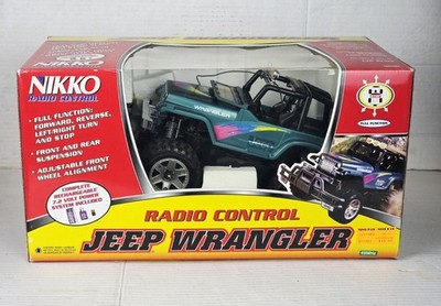 NIKKO 1/16 RC JEEP WRANGLER Original Box 1995 Vintage 90s (SEE