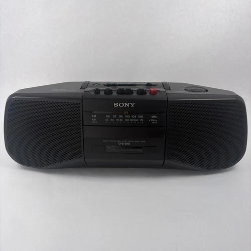 Sony CFS-B15 Cassette AM FM Radio Excellent  Tested/Works VTG
