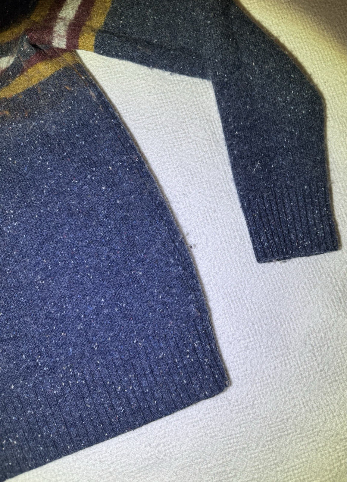 Pendleton Women’s Blue Boho Chic Wool Sweater - image 4