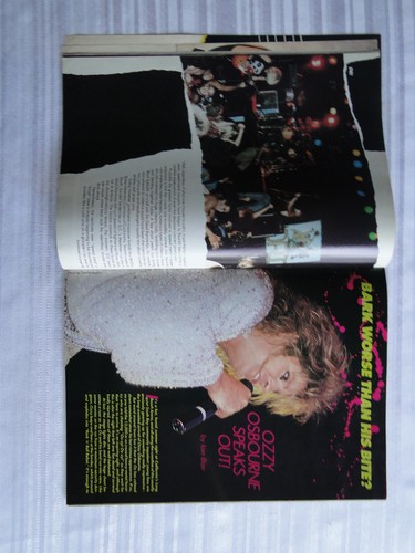 Vintage Magazin RIP Dezember 1986 Premiere Ausgabe Ozzy The Ramones Motorhead 110 - Bild 10 von 16