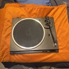 Vtg Technics SL-BD25U Automatic Turn Table *No Cover* Works! See Pics & Video!