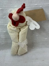 ANGEL DEAR Rooster Security Blanket Lovey Plush Chicken Farm Baby Unisex NEW