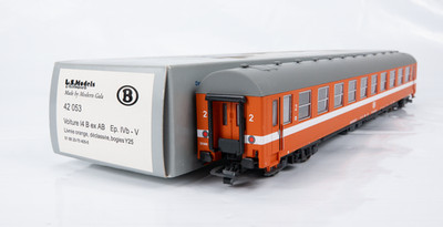 LS Models 42053 Personenwagen I4 der SNCB Ep IV-V, sehr guter Zustand
