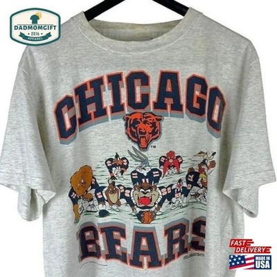 Vintage Chicago Football Looney Tunes Shirt Bears Nfl Shirt AN56314