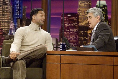 Will Smith on The Tonight Show with Jay Leno NBC Studios in Burban- Old Photo 2