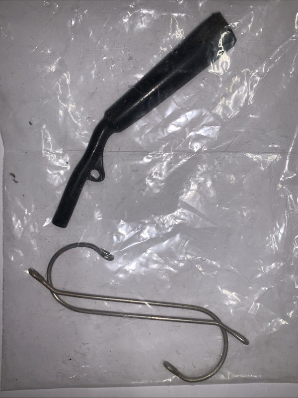 Vintage rc motorcycle Muffler Pipe Kyosho  Anti Roll Guide Turn