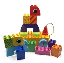 Lego Duplo 2013 Toddler Build & Pull Along Ages 1 1/2-3 Set #10554 Complete
