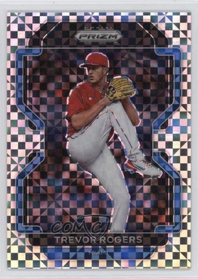 2022 Panini Prizm Tier II Power Plaid Prizm 29/75 Trevor Rogers #202 k6j