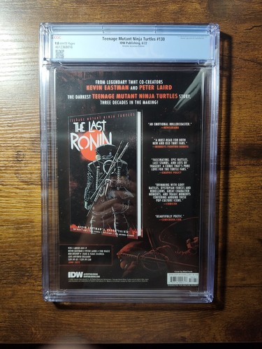 2022 Teenage Mutant Ninja Turtles #130 Comic CGC 9.8 - Picture 2 of 2