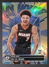 Kel'El Ware 2024-25 Donruss Optic MY HOUSE HOLO PRIZM Rookie Insert Card (no.11)