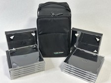 Case Logic 13 CD Case Holder Travel Container filled w/ Replacement Cases