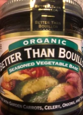 Better Than Bouillon Organic Seasoned Vegetable Base (1 pack) - Certified Vegan