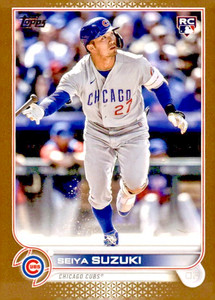 2022 Topps Update Series - Seiya Suzuki #US250 Gold /2022 (RC)