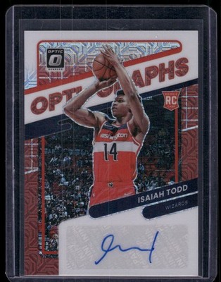 2021-22 Donruss Optic #OG-ITD Isaiah Todd Opti-Graphs Choice