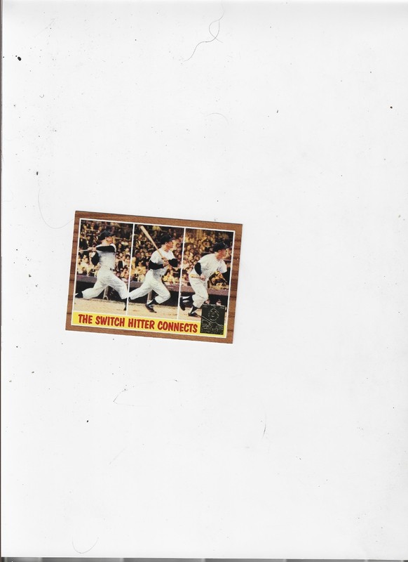 1997 Topps - Mickey Mantle Reprints Mickey Mantle #34