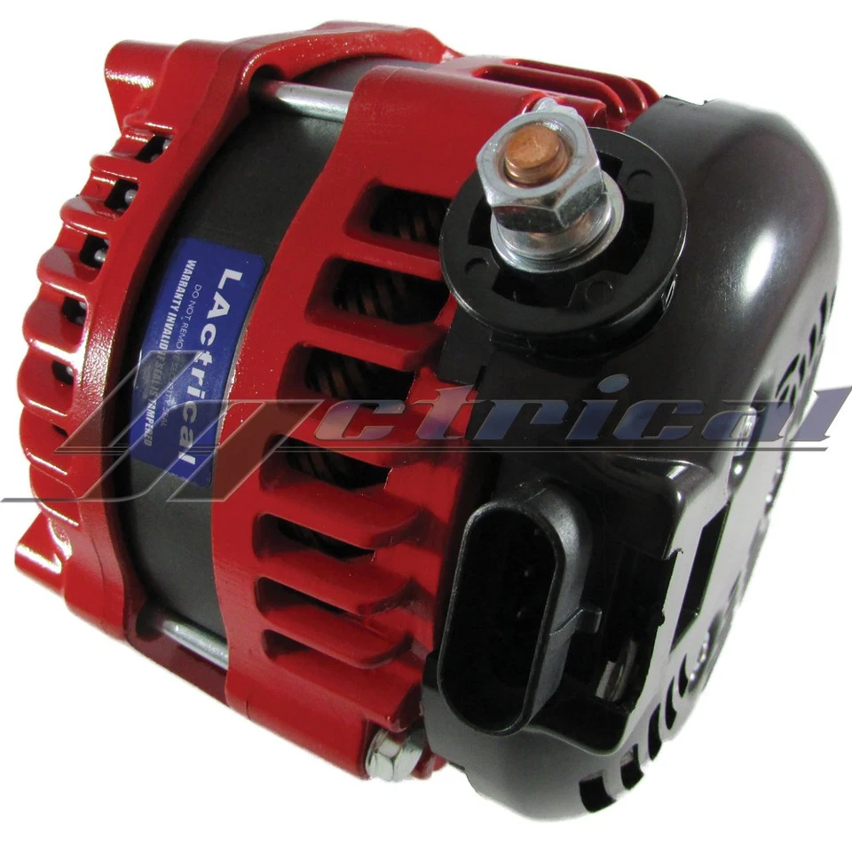 ALTERNADOR DE ALTA SALIDA 300 AMP ROJO HORQUILLA 6 FASES PARA GMC SIERRA HUMMER H2 HD Foto 3 de 4