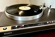 SONY PS-X50 VINTAGE TURNTABLE DIRECT DRIVE TESTED EXCELLENT