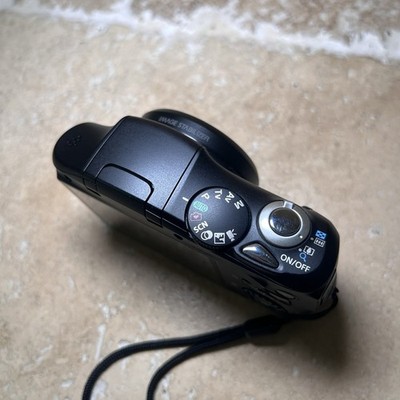 Canon PowerShot SX150 IS Black 14.1MP 12X Optical Zoom HD Video
