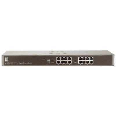 Level One GSW-1657 16-Port Gigabit Ethernet Switch HUB/Switch
