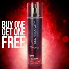 Red Velocity By Believe Beauty Cologne Body Spray Inspired By Polo Red 8 fl oz