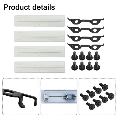 16 Count Roof Rack Cover Bracket Set Compatible with For Toyota Vehicles - Picture 12 of 13