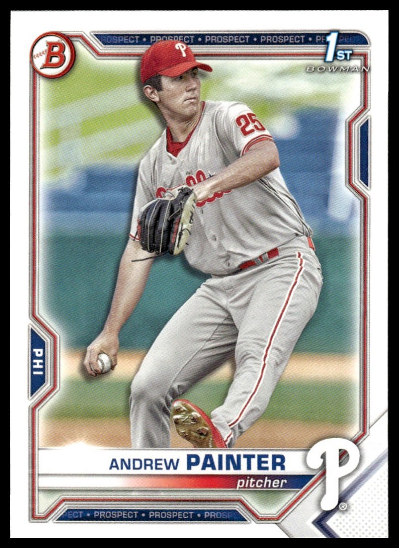 2021 Bowman Draft #BD-10 Andrew Painter