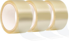 Shipping Tape Rolls - Clear Packing Tape 1.88 Inch Wide - Box Tape for Moving - 