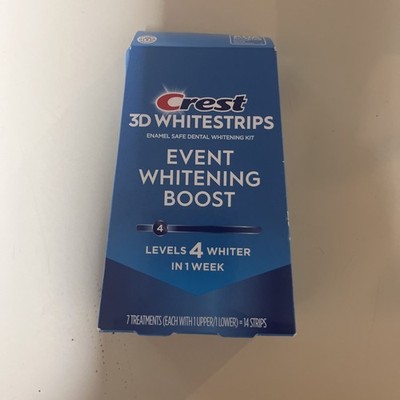 NEW Crest 3D Whitestrips Pearl Glow Teeth Whitening Kit 14 Strips - Exp 12/26