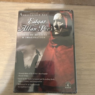 Edgar Allan Poe's Tales of Mystery & Imagination (4 DVDs) SEALED NEW Ohio seller
