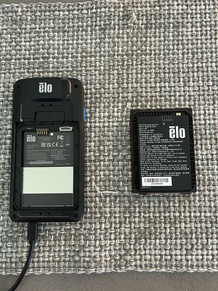 Elo EMC0550/M50 Android MOBILE Computer With Integrated Bar Code Scanner E862573 - Image 3 of 4
