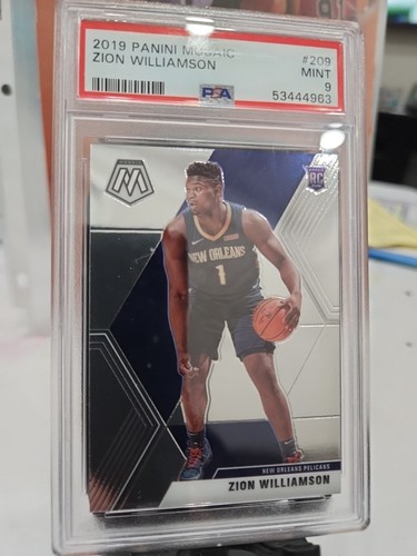 2019-20 Panini Mosaic - Rookies Zion Williamson #209 (RC) - 第 1/2 張圖片