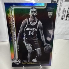 Topps 2025-26 Asa Newell Atlanta Hawks Blackout Rookie #223 Basketball