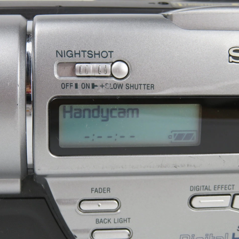 Tested ✅ Sony DCR-TR7000E Digital 8 Camcorder Handycam PAL Hi8 Video 8 DV-Out - Bild 4 von 4