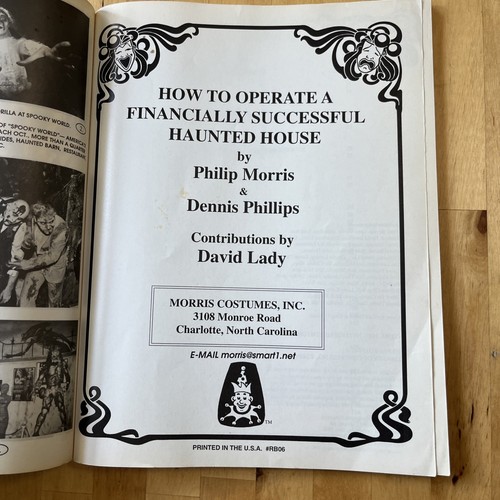 How to Operate a Financially Successful Haunted House Morris, Philip 1997 - Picture 3 of 6