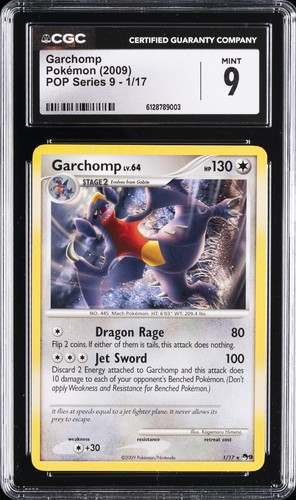 Garchomp graded CGC 9 for sale on eBay