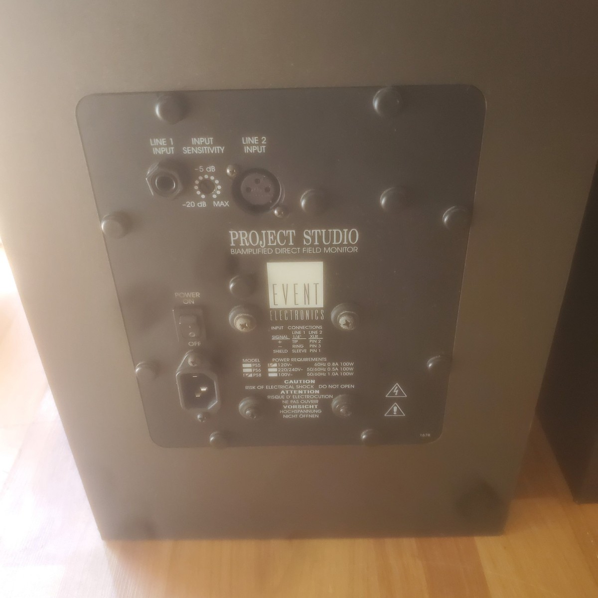 Event Electronics Project Studio PS8 Bi-Amped Studio Monitors FREE
