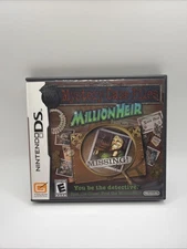 Mystery Case Files: MillionHeir (Nintendo DS, 2008) Complete In Box With Manual