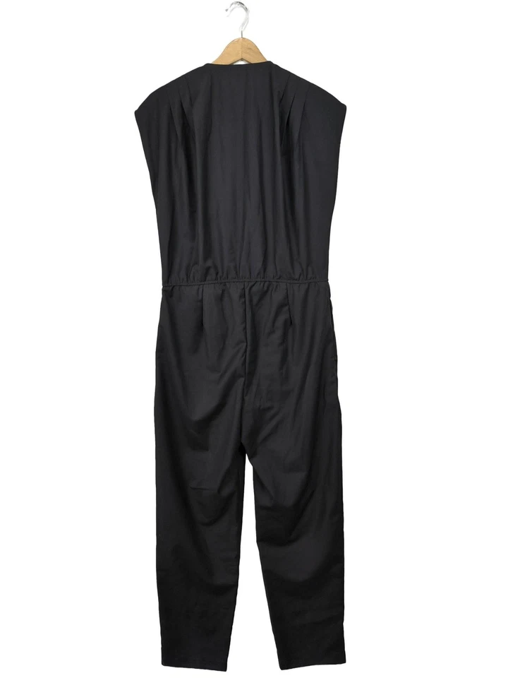 AMERICAN APPAREL Combinaison Dames Pantalon T EU 40 noir style décontracté - Photo 2/4