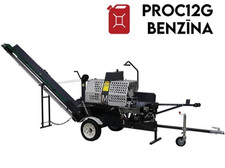 15PS Sägespaltautomat Sägespalter Schneidspalter Brennholz 12T Benz