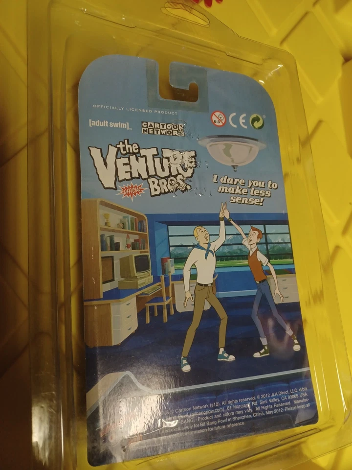 The Venture Bros. Brock Samson 2010 8" Action Figure Bif Bang Pow! Adult Swim - Image 2 of 2