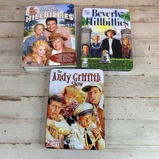 Andy Griffith Show  & Beverly Hillbillies 30 Episodes & 2 DVD Set Tin Collector