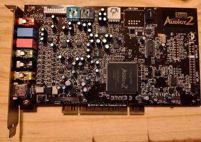 Creative Labs Sound Blaster Audigy2 SB0240 PCI Sound Card 24-bit 192kHz - Tested