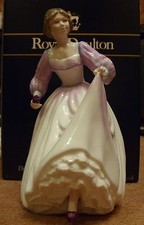 Boxed Royal Doulton Ladies Lady Figurine HN3420 Ashley 1992 First Year of Issue