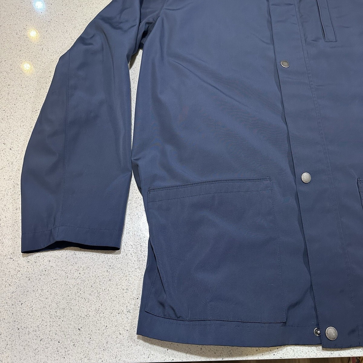 Brooks Brothers Coat Mens XXL Navy Lined Casual Utility