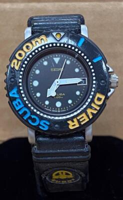 SEIKO ダイバーズウォッチ3E35-002A 200m防水 SEIKO DIVER SCUBA 200m 3E35-002A Ladies Stainless Steel PL