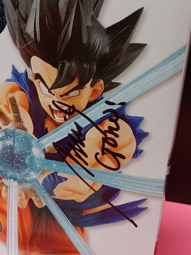 Scatola firmata Mario Castaneda figlio spagnolo Goku Gxmateria Dragonball Z Jsa Coa - Foto 3 di 5