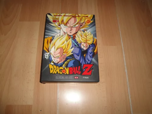 DRAGON BALL Z LA SAGA DE CELL BOX 4 NEGRA CON 10 DISCOS EN DVD BUEN ESTADO