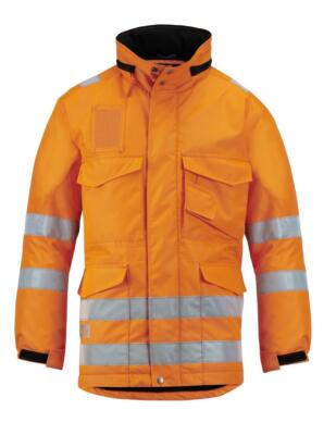 Snickers 1823 High-Vis Winter gefütterte Longjacke, Klasse 3