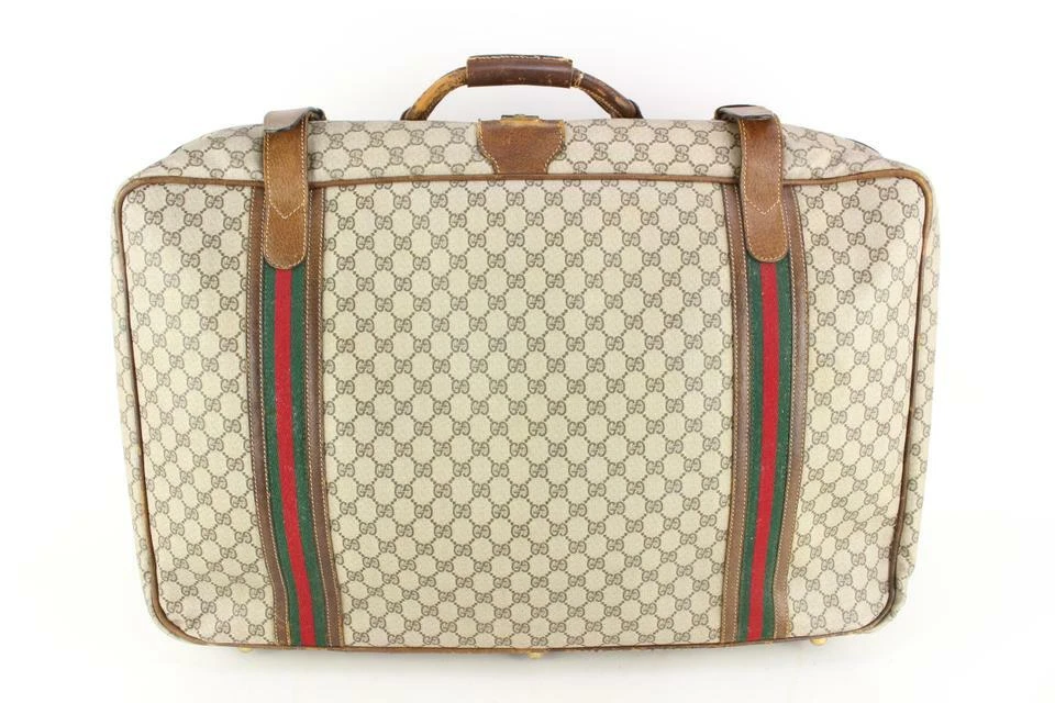 Valise Web Gucci XL Supreme GG monogramme bagages coffre souple 62gz429s